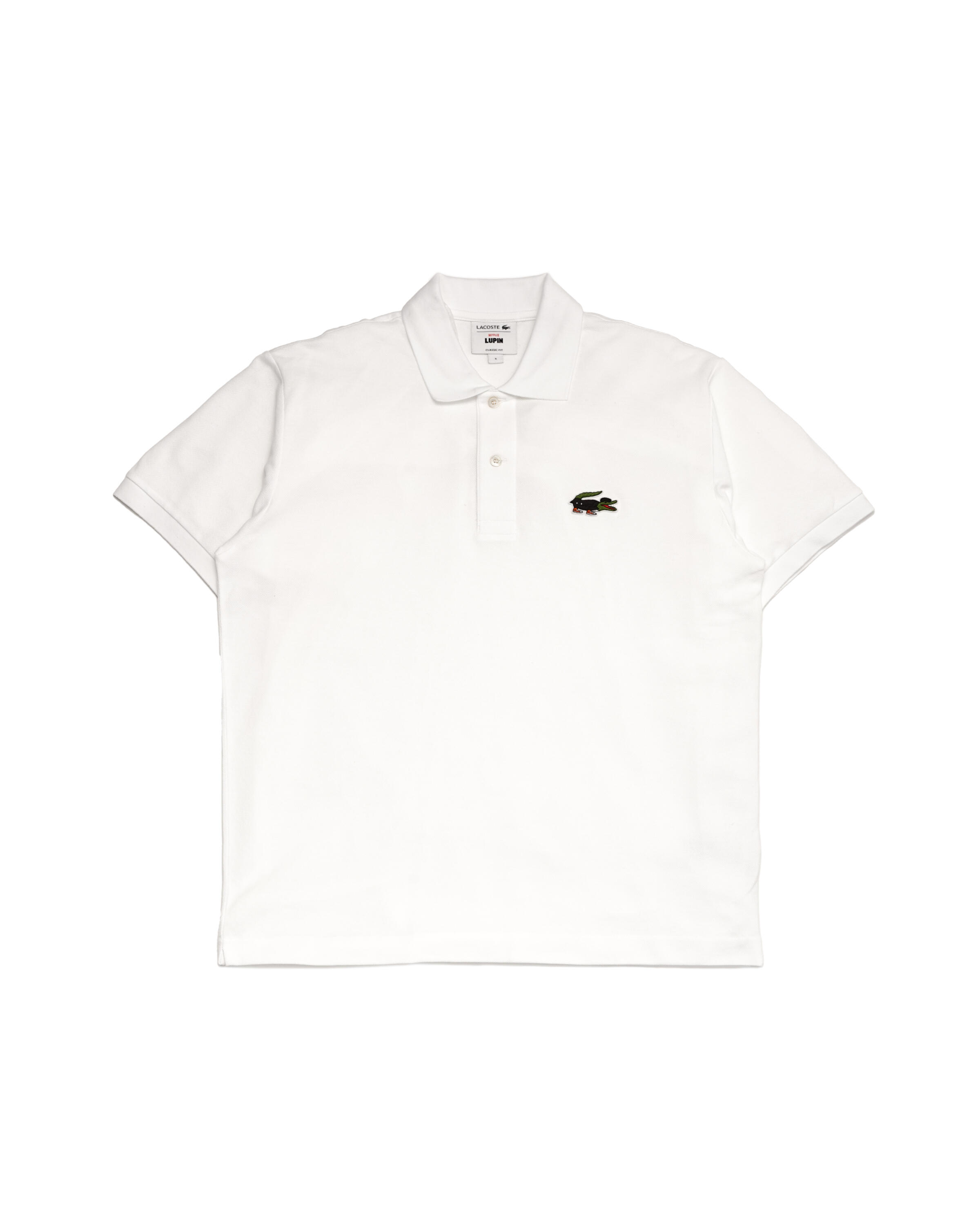 新品未使用　LACOSTE × NETFLIX コラボ　ポロシャツ LUPIN Lacoste x Netflix Lupine polo shirt | PH7057-VIF | AFEW STORE